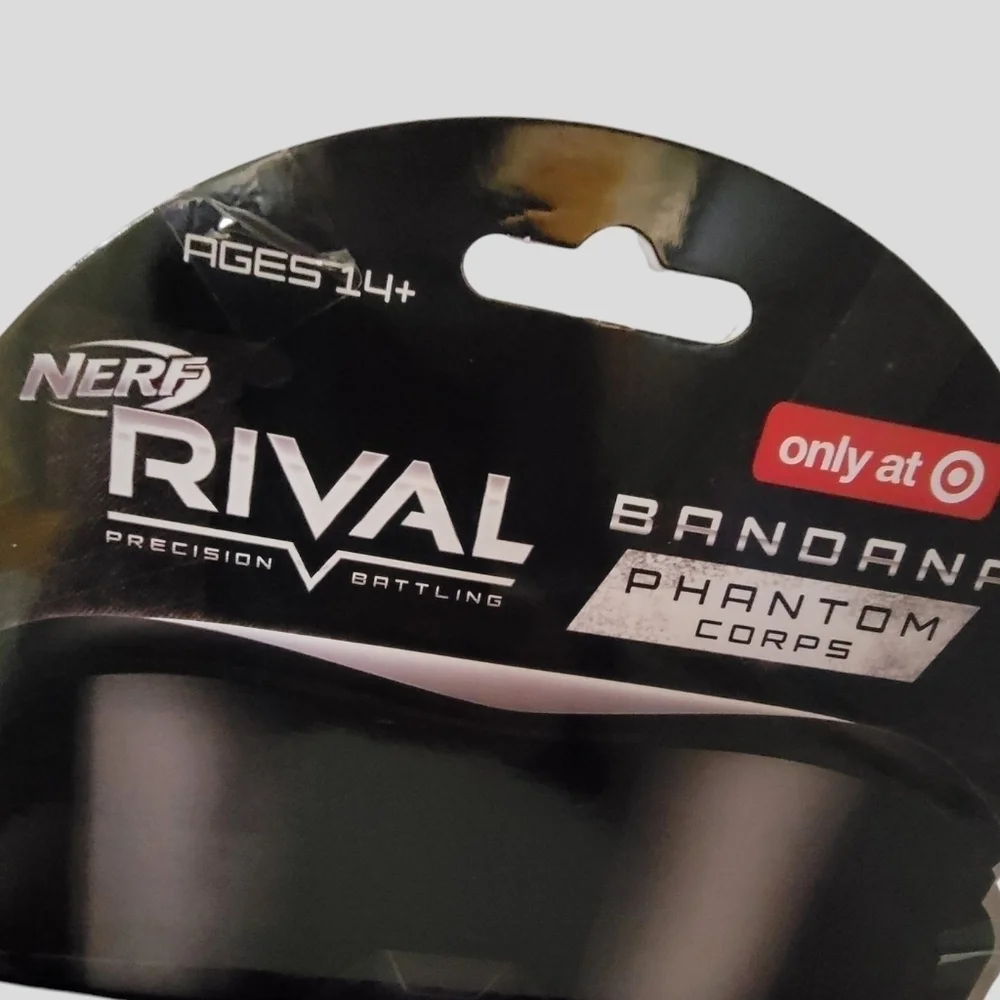 NEW Nerf Rival Phantom Corps White Bandana Precision Battling T02